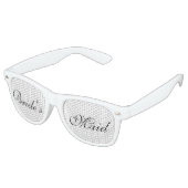 BRIDE'S MAID Party Shades Retro Zonnebril (Gekanteld)