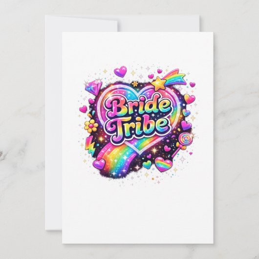 Brides Maids Wedding Bachelorette Party Kaart (Voorkant)