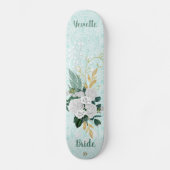 Brides Mint met kant en Rozen Dd Brand Persoonlijk Skateboard (Voorkant)