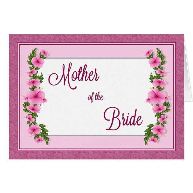 Bride's moeder Hibiscus (Voorkant Horizontaal)