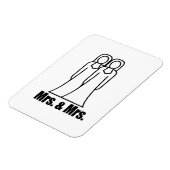BRIDES MRS. AND MRS. -.png Magneet (Linkerzijde)