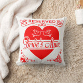 Bride's Mum Cushion Reserved for the Bride's Mum Kussen (Deken)