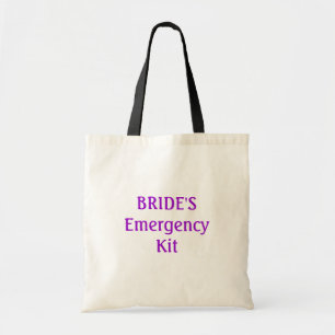 Bride's noodtas tote bag