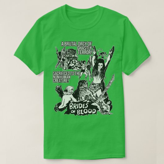 Brides of Blood 1968 T-shirt (Design voorkant)