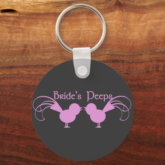 Bride's peps/roze sleutelhanger (Voorkant)