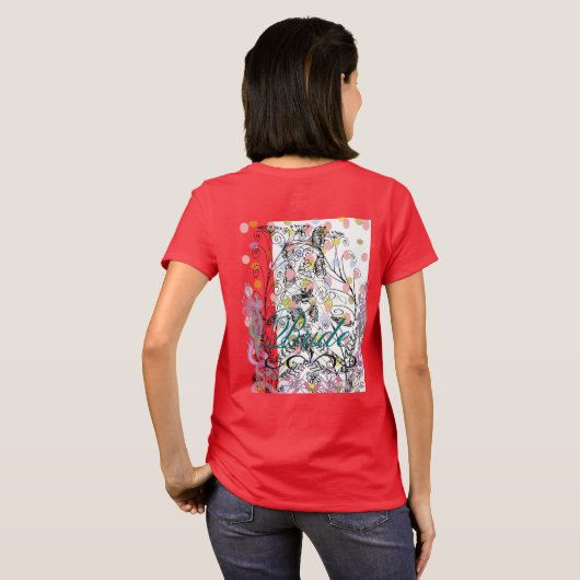 Bride's Shirt - Gepersonaliseerd (Achterkant volledig)