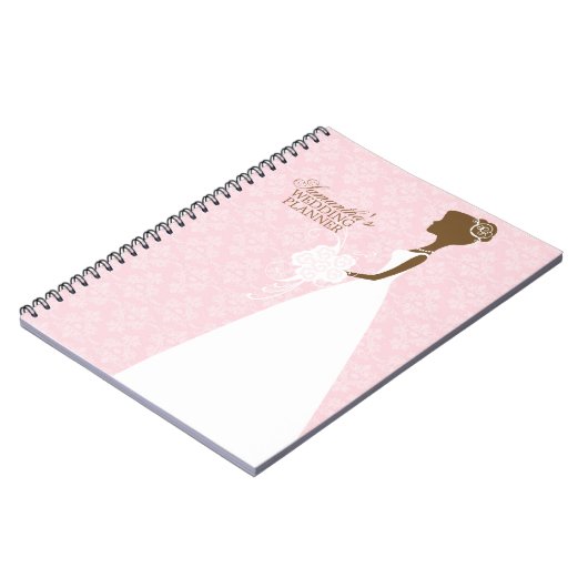 Bride's Silhouette Wedding Planner Notitieboek (Linkerzijde)
