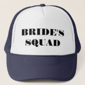 Bride's Squad Bachelorette Party Trucker Pet (Voorkant)