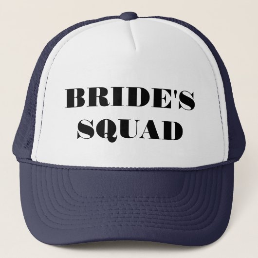 Bride's Squad Bachelorette Party Trucker Pet (Voorkant)