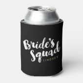 Bride's Squad Gepersonaliseerde Bridal Party Gifts Blikjeskoeler (Blikje Voorkant)