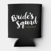 Bride's Squad Gepersonaliseerde Bridal Party Gifts Blikjeskoeler (Voorkant)