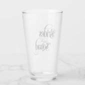 Brides Squad Glas (Achterkant)