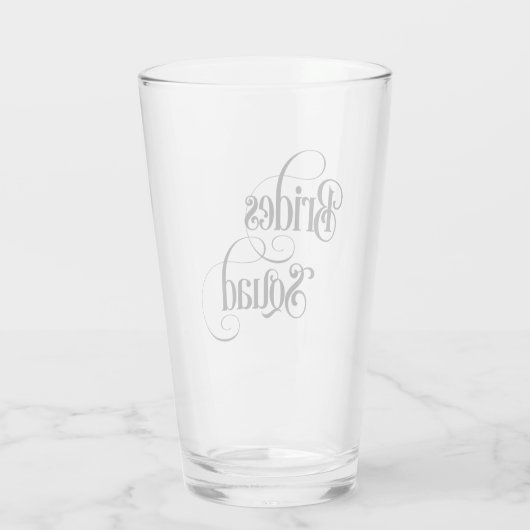 Brides Squad Glas (Achterkant)