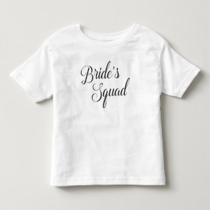 Bride's Squad Kinder Shirts