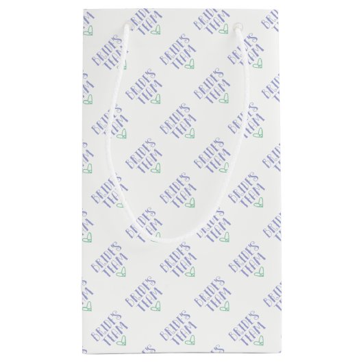 Bride's Team Klein Cadeauzakje (Achterkant)