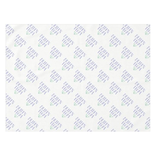 Bride's Team Tafelkleed (Voorkant (Horizontaal))