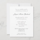 Brides - Uitnodiging (pas aan) (Achterkant)