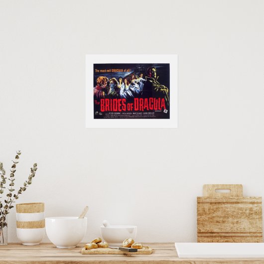 Brides van Dracula Poster (Keuken)