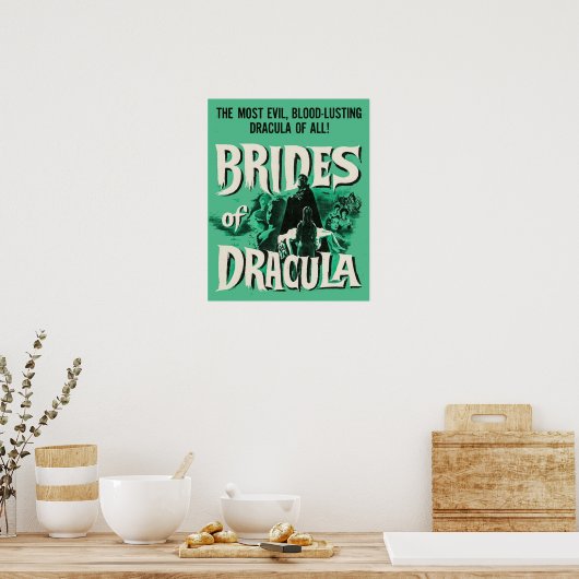 Brides van Dracula Poster (Keuken)
