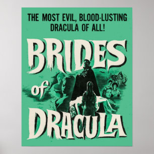Brides van Dracula Poster