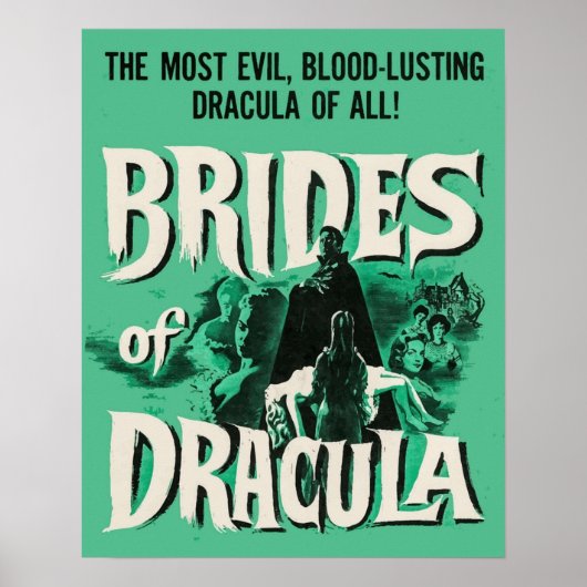 Brides van Dracula Poster (Voorkant)