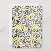 Bride's Veil Monogram Chalkboard Vrijgezellenfeest Kaart (Achterkant)