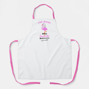 Brides Wedding Day Speciaal Apron gepersonaliseerd Schort