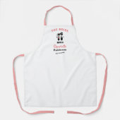 Brides Wedding Day Speciaal Apron gepersonaliseerd Schort (Voorkant)