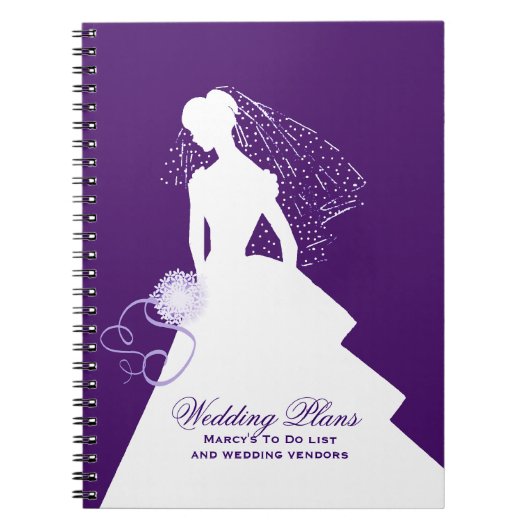 Bride's Wedding Planner-laptop Notitieboek (Voorkant)