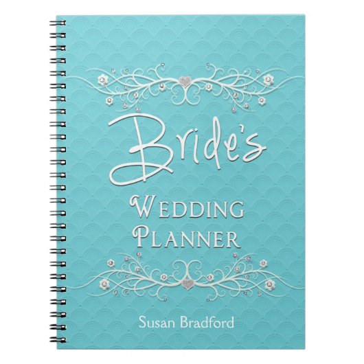 BRIDE'S WEDDING PLANNER NOTEBOOK - NOTITIEBOEK (Voorkant)