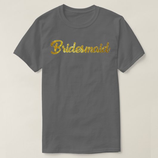 Bridesmaid 4 t-shirt (Design voorkant)