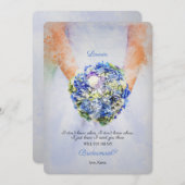 Bridesmaid-aanvraagkaart Kaart (Voorkant / Achterkant)