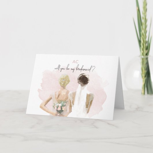 Bridesmaid - AC-briefkaart Kaart (Voorkant)