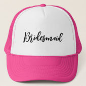 Bridesmaid Bachelorette Gift, Bridesmaid Cadeau Trucker Pet (Voorkant)