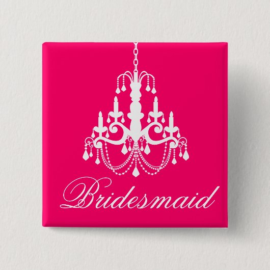 Bridesmaid Bachelorette Party Button (Voorkant)