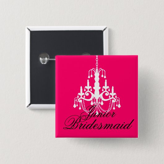 Bridesmaid Bachelorette Party Button (Voorkant /achterkant)