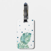 Bridesmaid Bachelorette Weekend Favor Bagagelabel (Achterkant verticaal)