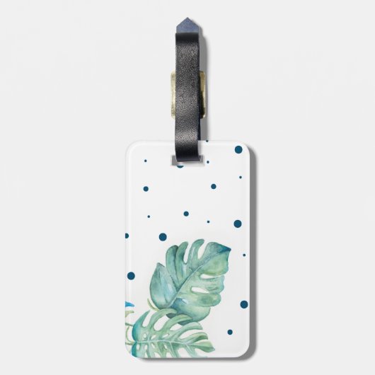 Bridesmaid Bachelorette Weekend Favor Bagagelabel (Achterkant verticaal)