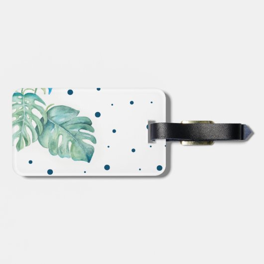 Bridesmaid Bachelorette Weekend Favor Bagagelabel (Achterkant horizontaal)