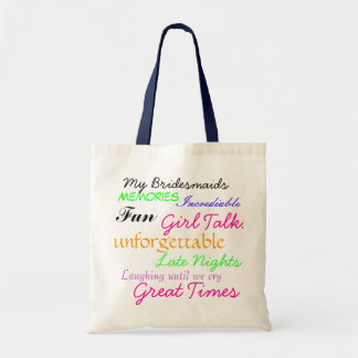 Bridesmaid Bag Tote Bag
