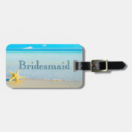 Bridesmaid Bagagelabel