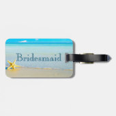 Bridesmaid Bagagelabel (Achterkant horizontaal)