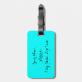 Bridesmaid bagagelabel (Achterkant verticaal)