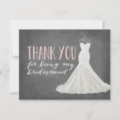 Bridesmaid Bedankt | Bridesmaid (Voorkant)