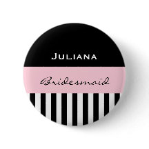 Bridesmaid BLACK STRIPES MET PINK V01