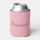 Bridesmaid bling koelbox blikjeskoeler (Blikje Voorkant)