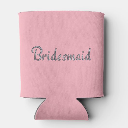 Bridesmaid bling koelbox blikjeskoeler (Achterkant)