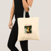 Bridesmaid blonde zeemeermin tote bag (Voorkant (product))