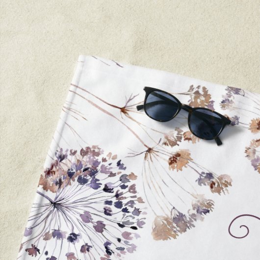 Bridesmaid Boho Beach Towel Strandlaken (In situ)