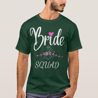 Bridesmaid Bridal Wedding Match T-shirt